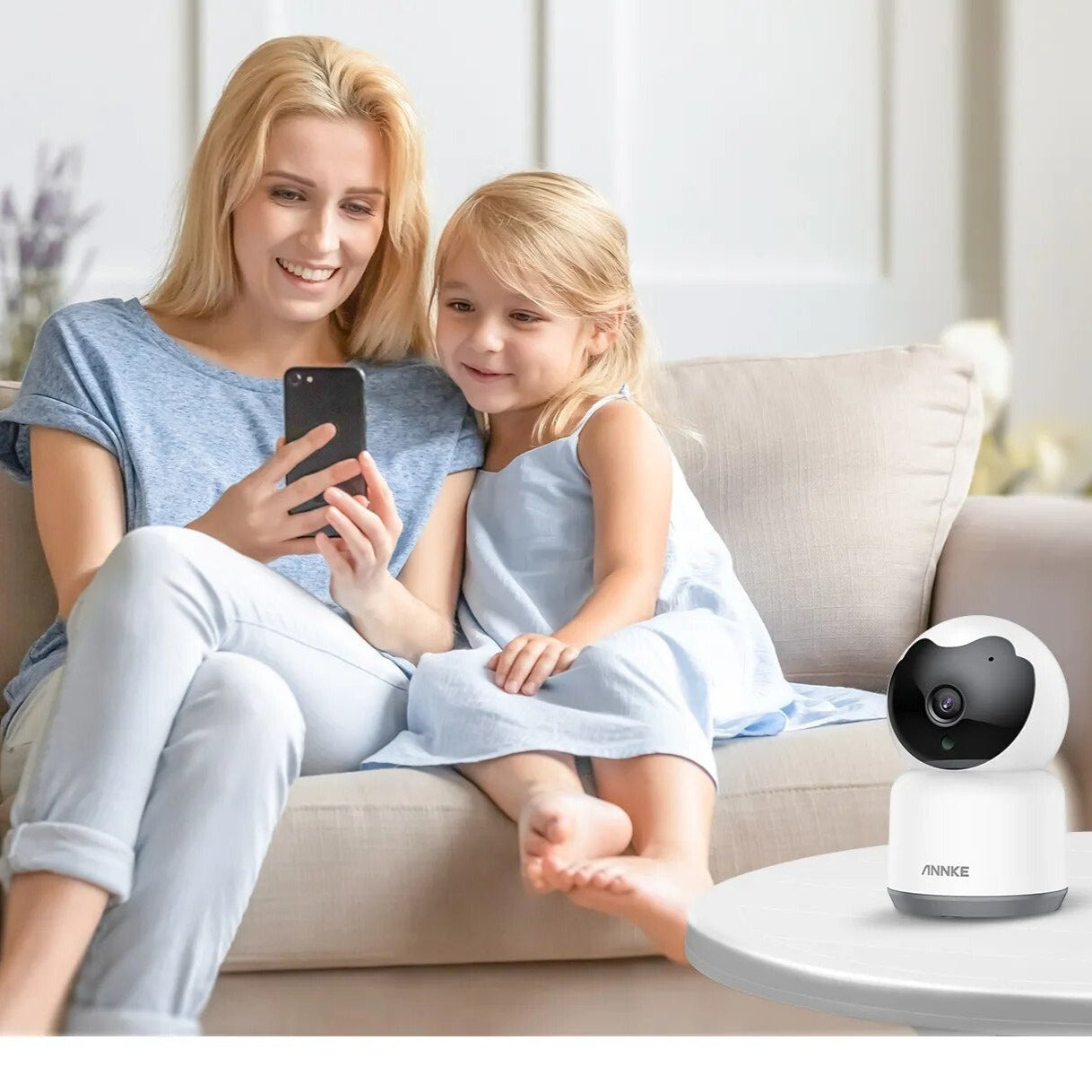 ANNKE 1080p Wireless IP Indoor Camera and Smart Tracking