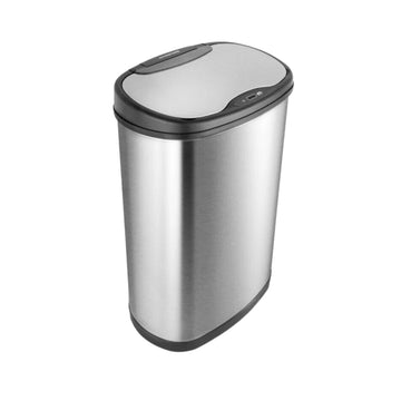 NINESTARS Automatic Touchless Infrared Motion Sensor Trash Can